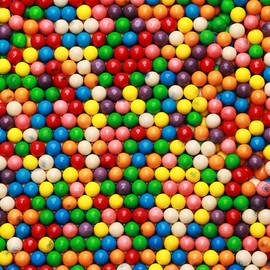 Gumballs for Gumball Machine – Mixed Fruit Flavored Chewing Gum15 OZ, 0.55” Gumballs – Nostalgic Bubble Gum for Party Favors, Easter Baskets, Candy Bar & Sweet Treats