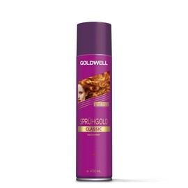 Goldwell Sprühgold Haarspray – Extra Starker Halt, Profi-Styling, Langanhaltend & Glanz – Für alle Haartypen