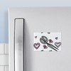 CafePress Sewing Scissors Rectangle Magnet, 3"x2" Refrigerator Magnet