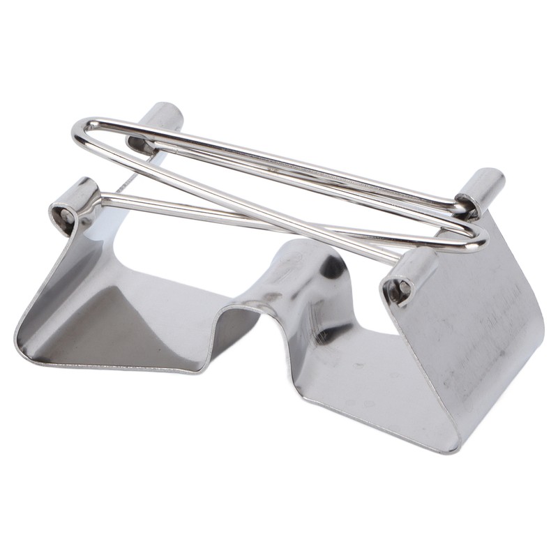 10pcs Metal Clip Stainless Steel Separation Clips Portable Stable Art