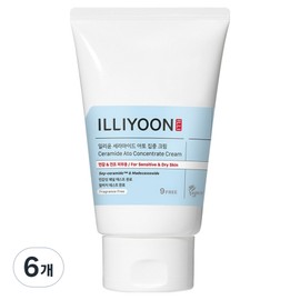 Illiyoon Ceramide Ato Intensive Cream, 200ml, 6 pieces / 일리윤 세라마이드 아토 집중 크림, 200ml, 6개