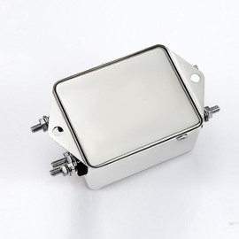 YXQ Power EMI Filter General Purpose Single Phase AC 115/250V 30A Noise Suppressor, CW4E-30A-S