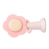 Mini Handheld Fan Cute Flower Shape Strong Wind USB Rechargeable