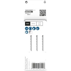 Bosch T-144DP/3 Jigsaw Blades for Carpentry Set of 3