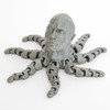 The Rocktopus Flexible Articulating 3D Printed Companion - Rock Dwayne