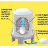 Three Steps Egg Shell Remover, Eggshell Peeler Kitchen Tools