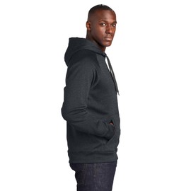 General Tag Custom Tech Fleece Hooded Sweatshirt - Pill- Resistant with Graphite Mesh Hood Lining and Athletic Design