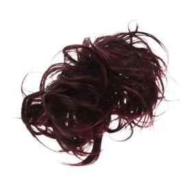 Baluue Fluffy Curly Hair Ring for Women Elastic Ponytail Wig Hair Tie for Messy Updo Styles Versatile Accessory for Girls and Women