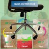 WakeTek Premium Office Chair Wheel Set with Removal Tool. Flexible&Durable.