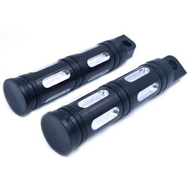 ANCLLO 1 inch 28mm Motorcycle Hand Grips CNC Handle Handlebar for Harley XL/XR/883/1200/X48