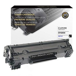 Clover Remanufactured Toner Cartridge Replacement for HP CF283X (HP 83X) | Black | High Yield