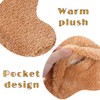 MHwan Hot Water Bottle, Plush Fluffy Hot Water Bottle Children