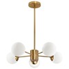 Bagood 5-Light Globe Sputnik Chandelier Mid Century Sputnik Chandeliers Modern