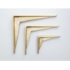 Satin Brass Shelf Brackets | Heavy Duty Brackets for Kitchen