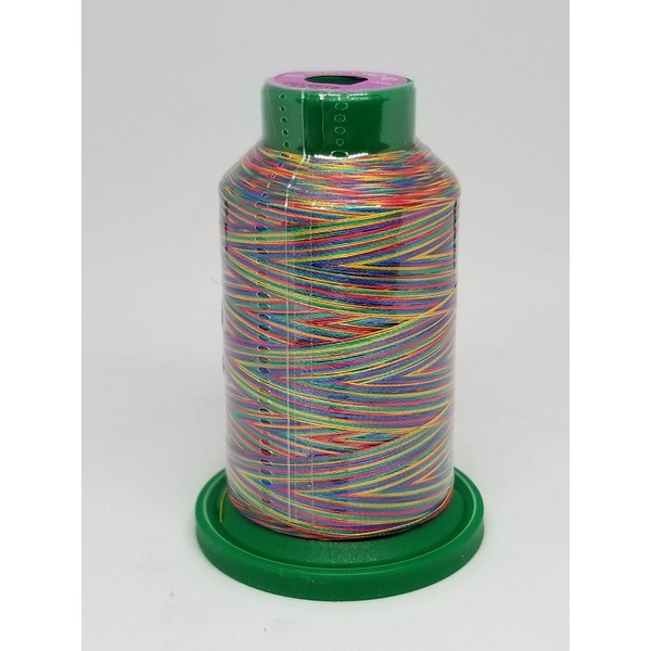 Isacord Embroidery Thread Variegated (9916 Rainbow)