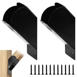 Rasugarlary Pergola Angle Support Brackets, 2 Pcs 45-Degree Angle Bracket Heavy Duty Connector Brace for 4x4'' (Actual: 3.5x3.5'') Wood Post and Beam Pergola Gazebo DIY Kit