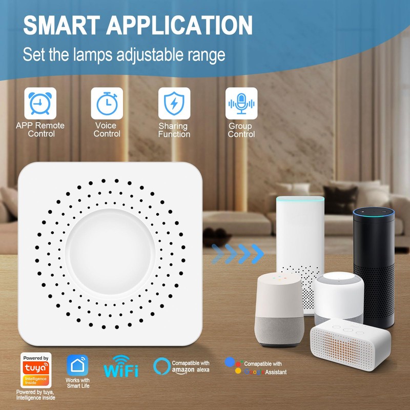 Aroidful Mini Smart Wireless LED Dimmer Switch, Smart Switch Remote