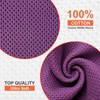 Kitinjoy 100% Cotton Kitchen Dish Cloths, 6 Pack Waffle Weave