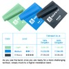 A AZURELIFE Resistance Bands,Professional Long Non-Latex Elastic Stretch Bands,Exercise Bands