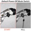 WEIYINGSI Dirt Bike Magneto Engine Emergency Switch with Rope, Magnetic