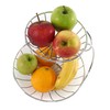 DESIGN DELIGHTS Fruit Stand Stage, 24 cm, Iron, Two-Tier Metal