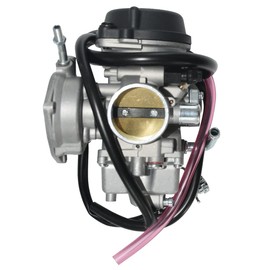 Partman Carburetor fit for Suzuki LTZ400 LTZ 400 Quad Sport ATV with Fuel Valve Petcock 2003-2008