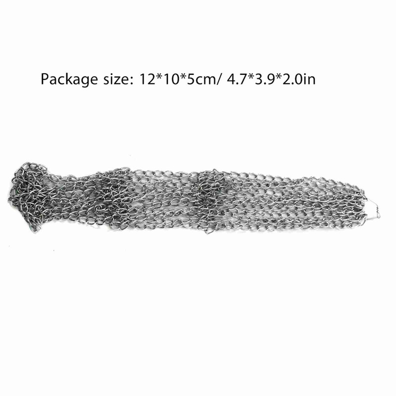 Heavy Duty Basketball Chain Net Replacement Galvanized Iron Basket Net