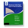 Mercer Industries 202280A - 9 x 11 Aluminum Oxide Paper