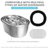 Cat Water Fountain Filter Compatible with Stainless Steel Dispenser, Efficient