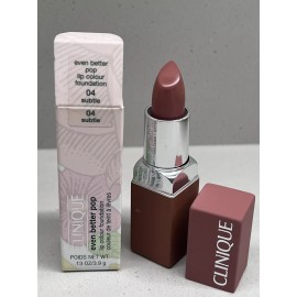 Clinique Even Better Pop Lip Colour Foundation Lipstick 04 Subtle
