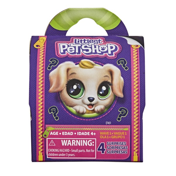 Littlest Pet Shop Tiny Pet Carrier Toy, Lots to Collect, Ages 4 and Up
