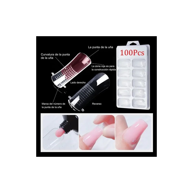Kit Para De Polygel Uñas Completo Acrilico Uñas Con 15pcs