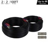 Night Owl 100 ft. in-Wall Rated Video/Power Camera Extension Cable