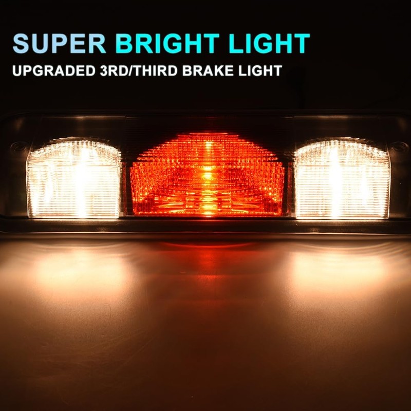 GRAND ORANGE Third Brake Light Compatible with Ford F150 2004