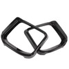 1 Pair Left Right Rear View Mirror Frame Cover Side
