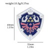 Zelda Broche Metal Insignia Decorativa Decorativa 6 Unidades