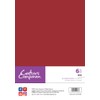 Crafter's Companion A4 Funky Pack-Red-1.8mm Thickness-Pack of 6 Sheets-Craft Foam