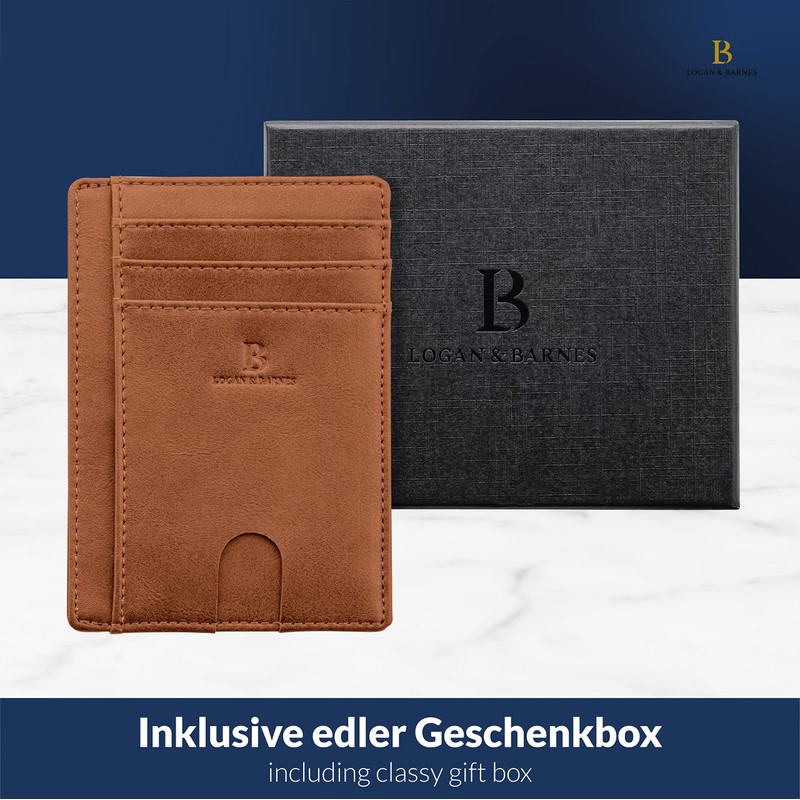 Logan & Barnes Men's Card Case - Munich Version -