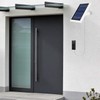 Wasserstein Weatherproof Solar Panel Compatible with eufy Doorbell (Security Wi-Fi