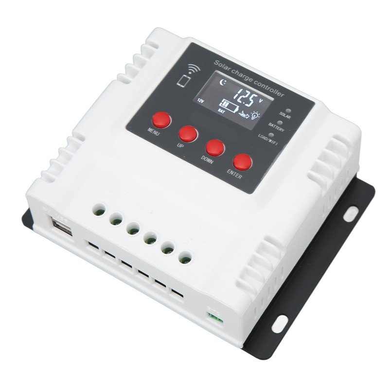 10A MPPT Solar Charge Controller Solar Panel Controller for Villas