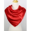 vabovin 35 Inch Elegant Large Silk Feel Solid Color Satin