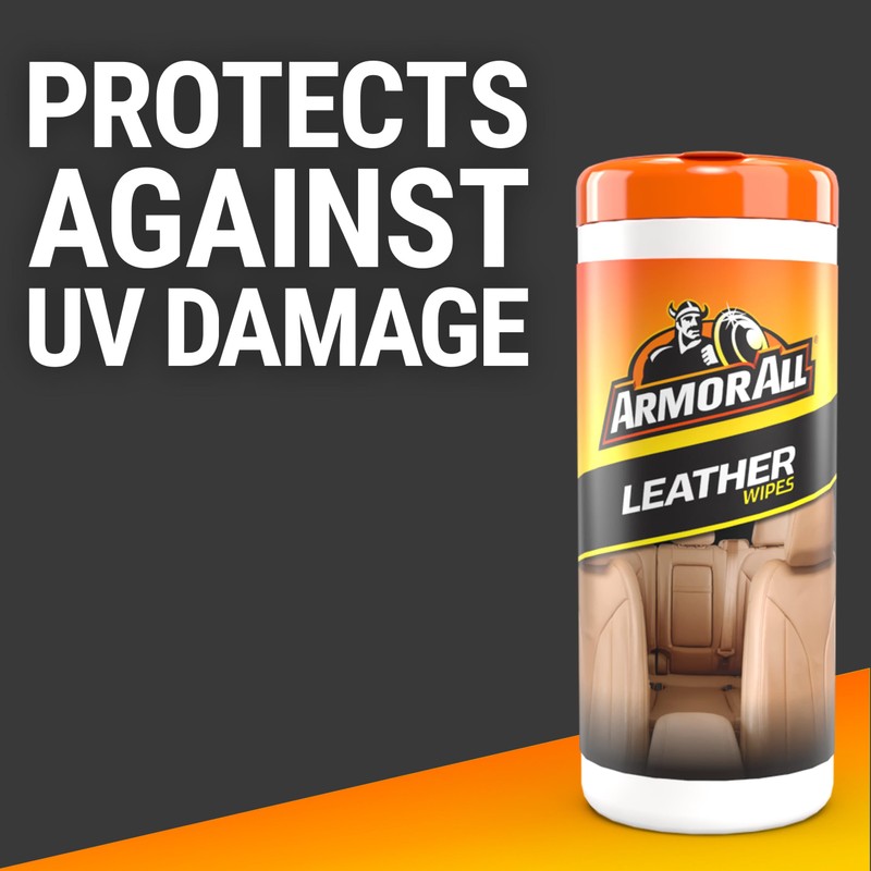 Armor All Interior Cleaner Car Leather Wipes by , For