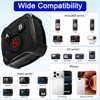 Bluetooth Remote Control for GoPro Hero 13/12/11/10/9/MAX, Insta360 X5/X4/X3/Ace Pro/Ace