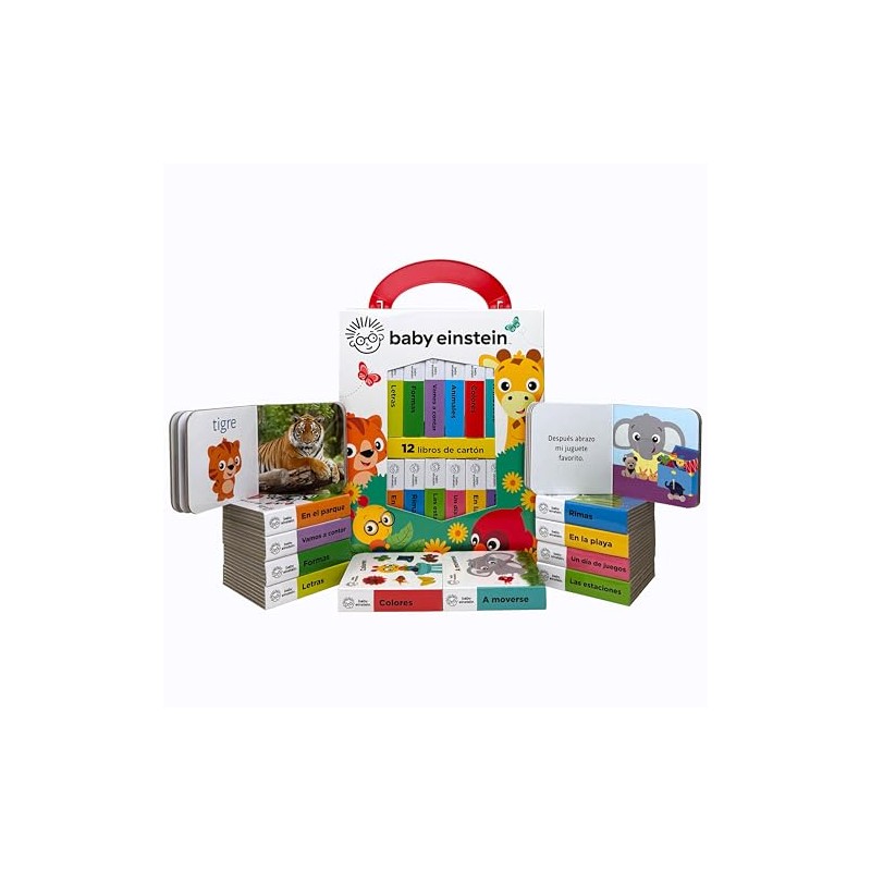 Baby Einstein - Mi Primera Biblioteca - 12 Libros de