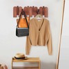 Cabilock Creative Wooden Wall Mounted Coat Rack - Piano Key