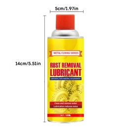 Nuokaiqi Car liquid butter spray abnormal sound mechanical gear door lock car anti-rust lubricating grease rust removal maintenance car household rust multifunctional