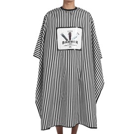 MAVIS LAVEN Professional Hairdressing Apron Haircut Cape Shampoo Gown Hair Cutting Colouring Dyeing Perming Cloth Waterproof 150 * 135cm for Hair Cutting & Styling, Perfect for Barbershop and Salon