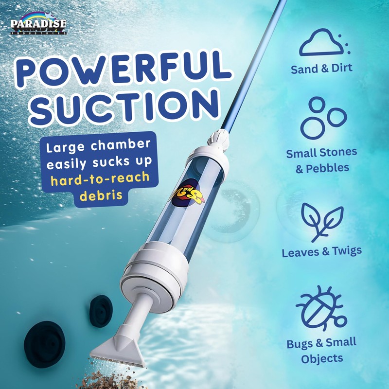 Rola-Chem 6250 Paradise Power Spa Vacuum – Manual Spa Vac