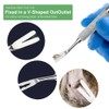Tick Remover, Tick Removal Tool, Stainless Steel Tick Remover Tool