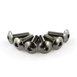 Xitomer Complete Bodywork Screws, Fit for GSXR600 GSXR750 2006-2007 K6, Full Set Fairing Bolts/Washers/Nuts/Clips/Grommets (Titanium)